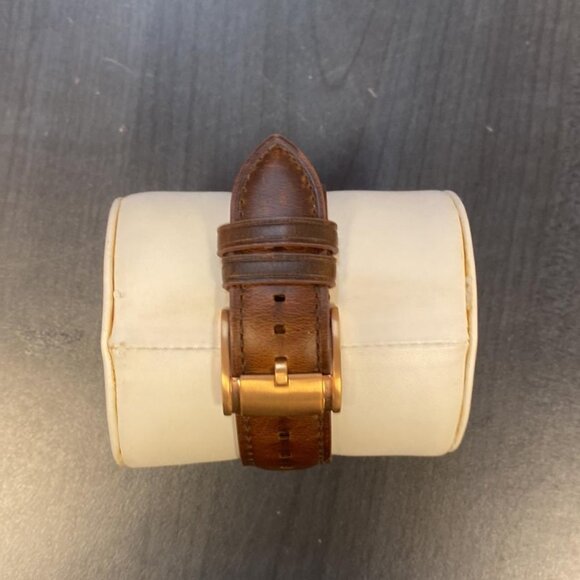 Fossil Men's Townsman Automatic Brown Leather Watch - Picture 2 of 6